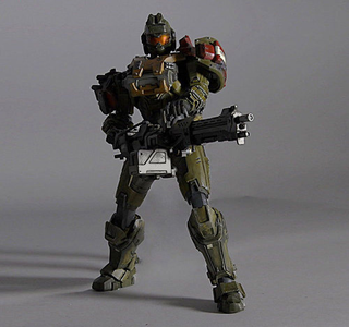 Illustration for article titled Get Up Close With Halo: Reach's Fancy Action figures